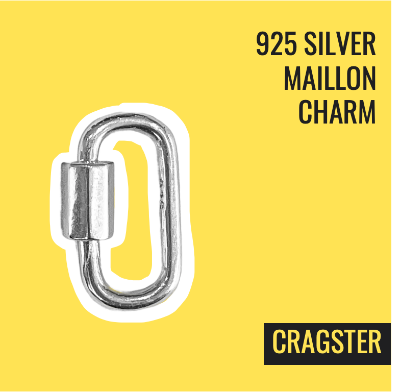 925 Silver Maillon Charm 🔗 🧗‍♀️