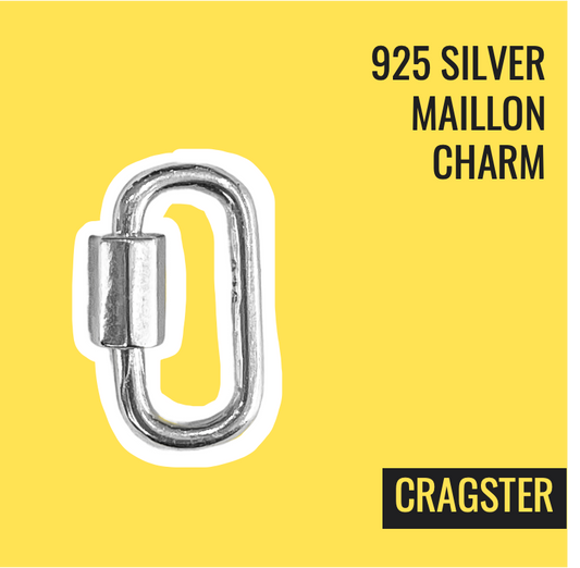 925 Silver Maillon Charm 🔗 🧗‍♀️